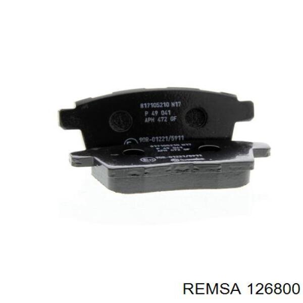 Задние дисковые колодки Remsa 126800