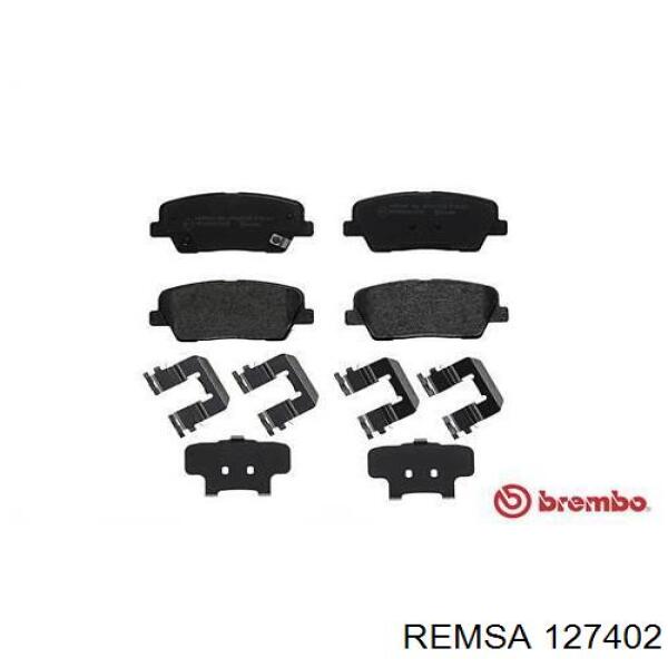 Купить 127402 Remsa Колодки тормозные задние, дисковые