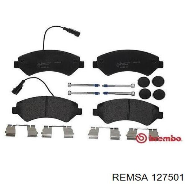 Передние тормозные колодки 127501 Remsa