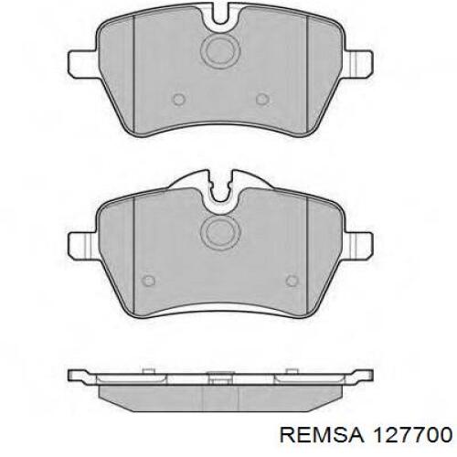 Купить 127700 Remsa Колодки тормозные