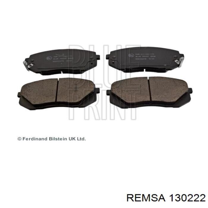Передние тормозные колодки 130222 Remsa