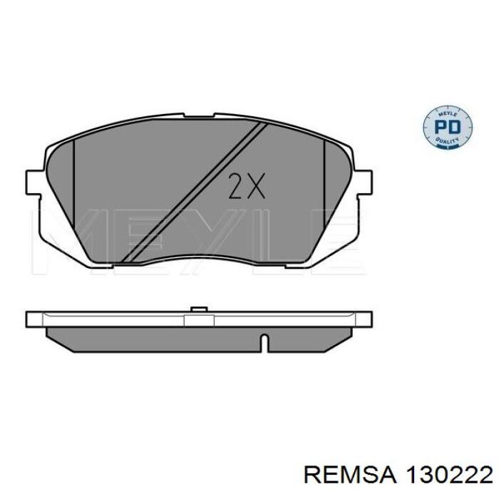 Колодки Remsa 130222 цена, от 32.06 USD
