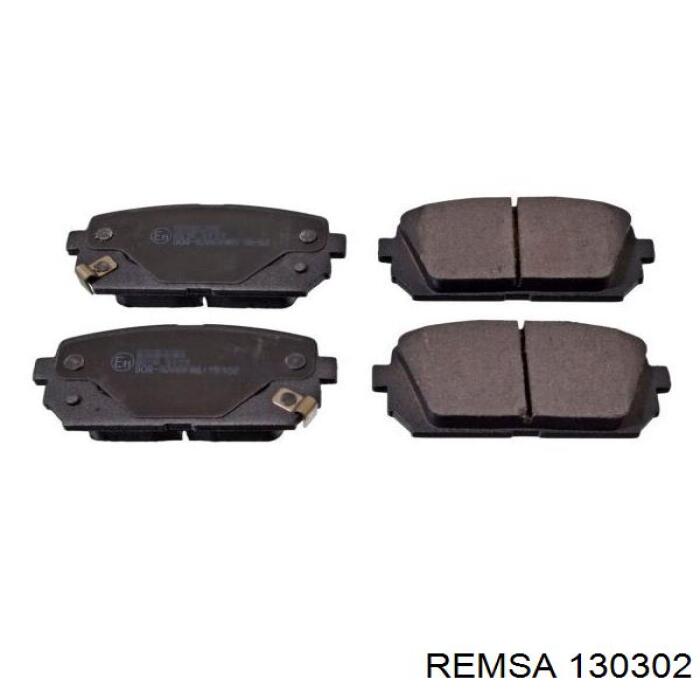 Задние дисковые колодки Remsa 130302
