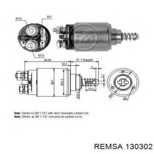 Колодки дисковые  Remsa 130302 цена, от 17.31 USD