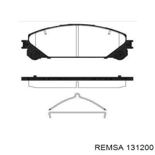 Колодки Remsa 131200 цена, от 30.54 USD