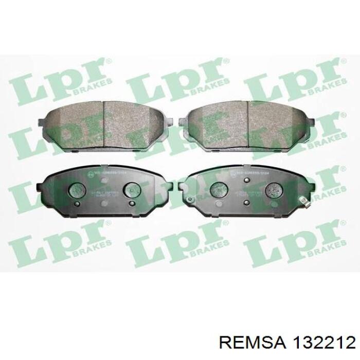 Передние тормозные колодки 132212 Remsa