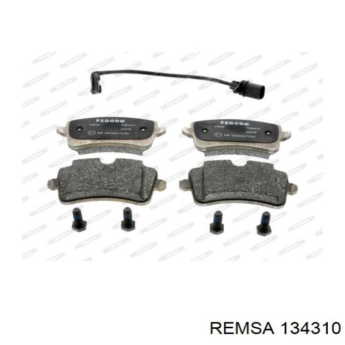 Задние дисковые колодки Remsa 134310