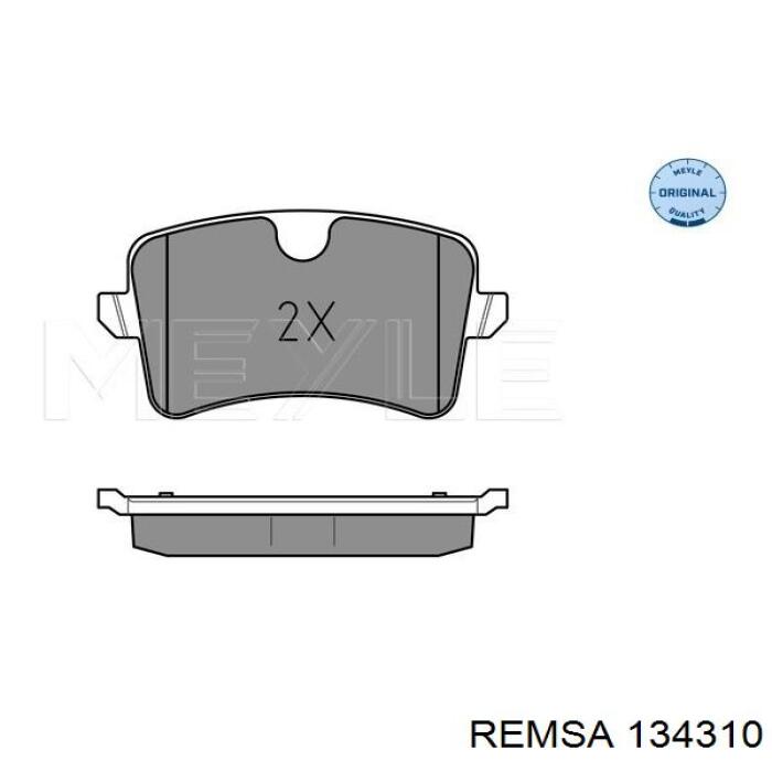 Колодки дисковые  Remsa 134310 цена, от 32.30 USD