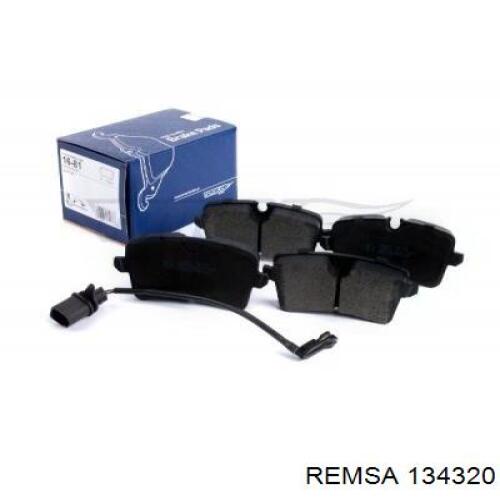 Купить 134320 Remsa Колодки тормозные задние, дисковые