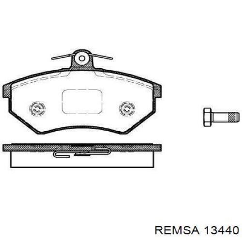 Передние тормозные колодки 13440 Remsa