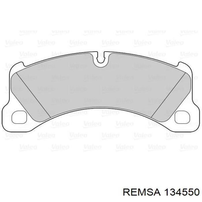 Тормозные колодки Remsa 134550