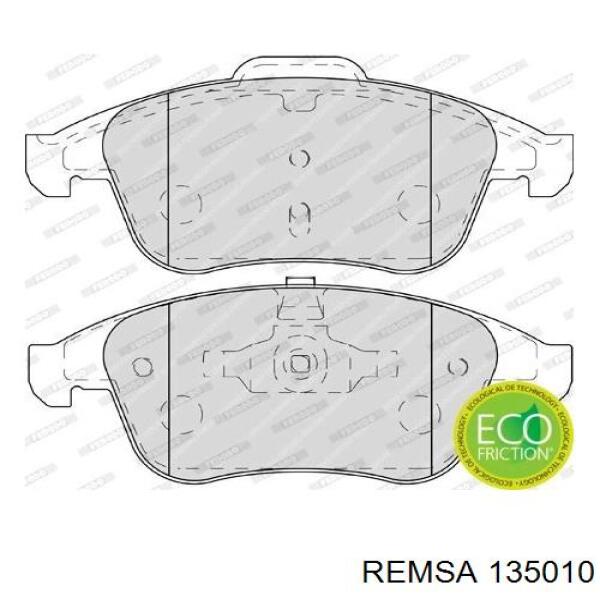 135010 Remsa Колодки передние