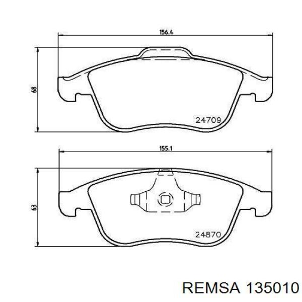 Колодки Raiso RP1788 цена, от 22.72 USD