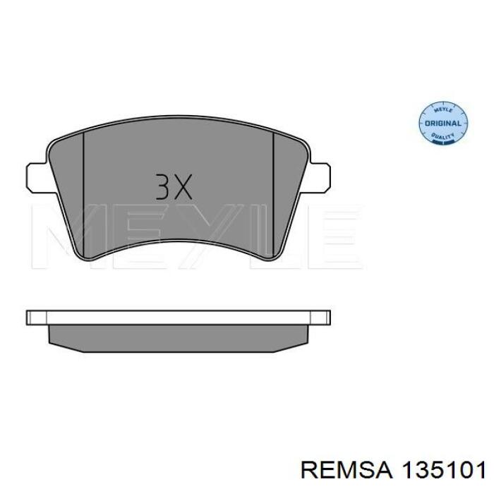 Тормозные колодки Remsa 135101