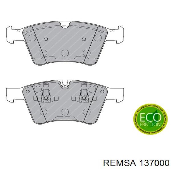 Тормозные колодки Remsa 137000