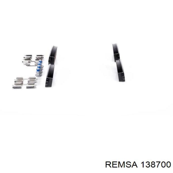 Задние тормозные колодки 138700 Remsa