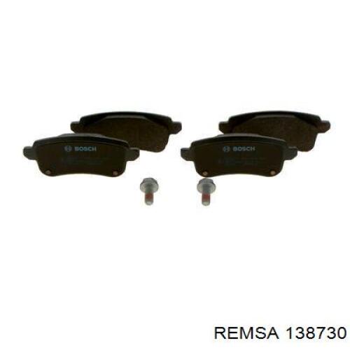 Купить 138730 Remsa Колодки тормозные задние, дисковые
