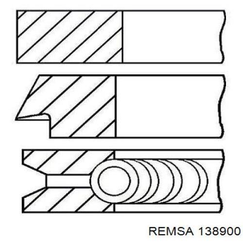 138900 Remsa Колодки передние