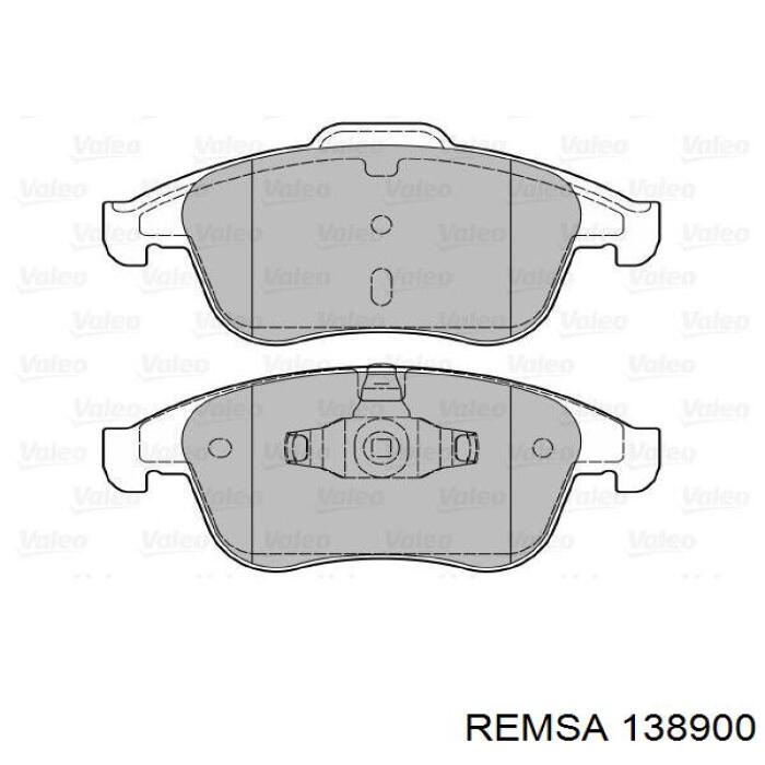 Тормозные колодки Remsa 138900