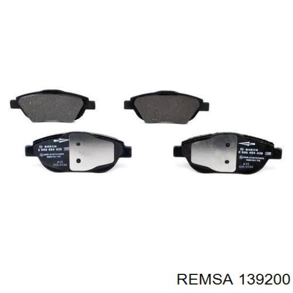 Тормозные колодки Remsa 139200
