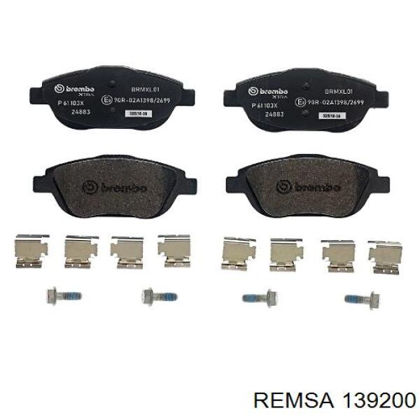 139200 Remsa Колодки передние