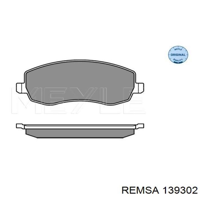 Купить 139302 Remsa Колодки тормозные