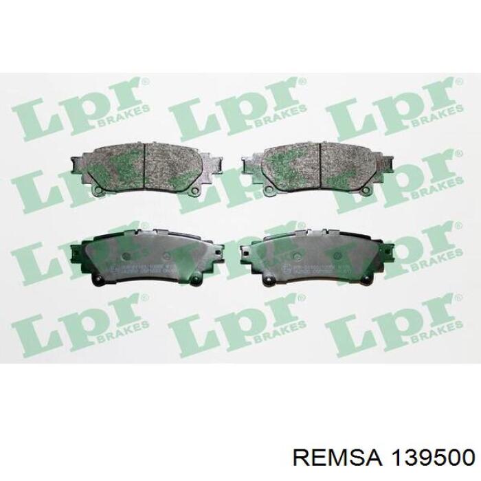 Купить 139500 Remsa Колодки тормозные задние, дисковые