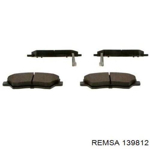 Тормозные колодки Remsa 139812