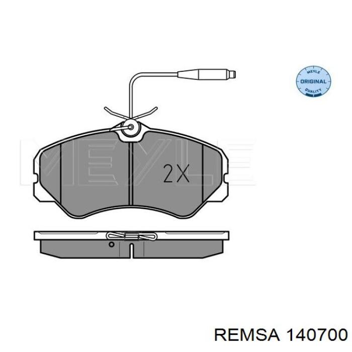 Колодки Remsa 140700 цена, от 38.53 USD