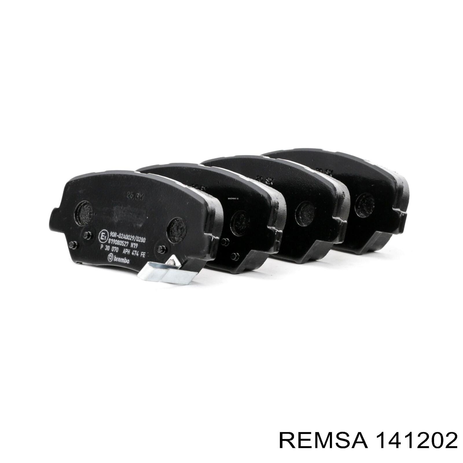 Тормозные колодки Remsa 141202