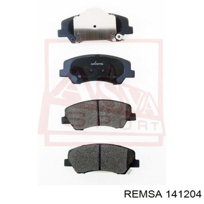 Купить 141204 Remsa Колодки тормозные