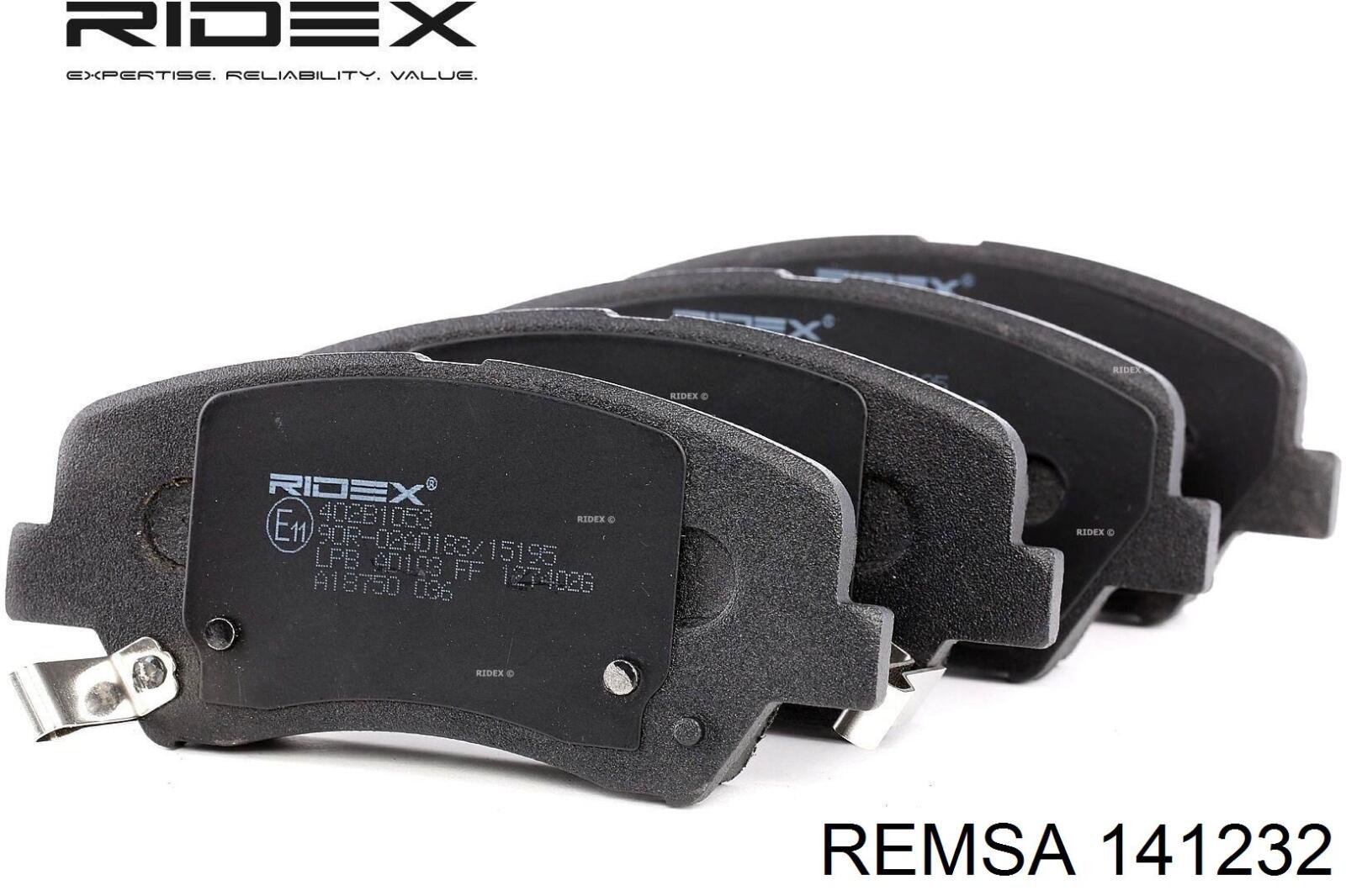 Колодки Remsa 141232 цена, от 26.35 USD