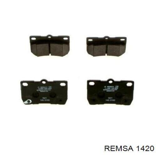 1420 Remsa Колодки передние