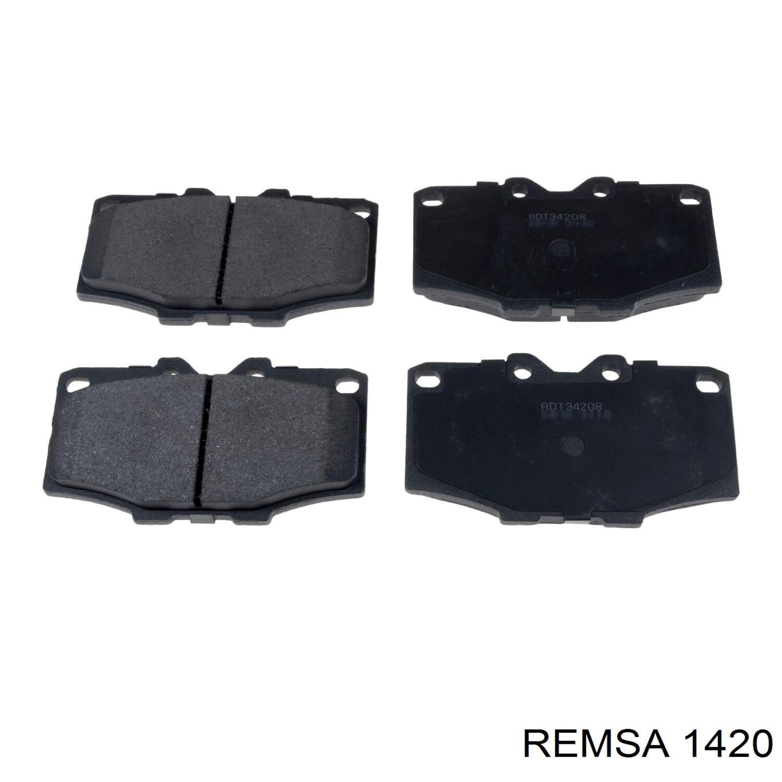 Колодки Remsa 1420 цена, от 41.68 USD