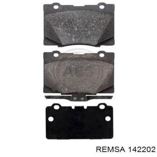 Передние тормозные колодки 142202 Remsa