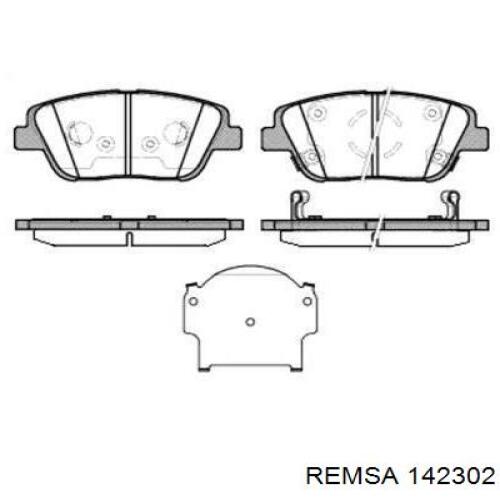 Купить 142302 Remsa Колодки тормозные