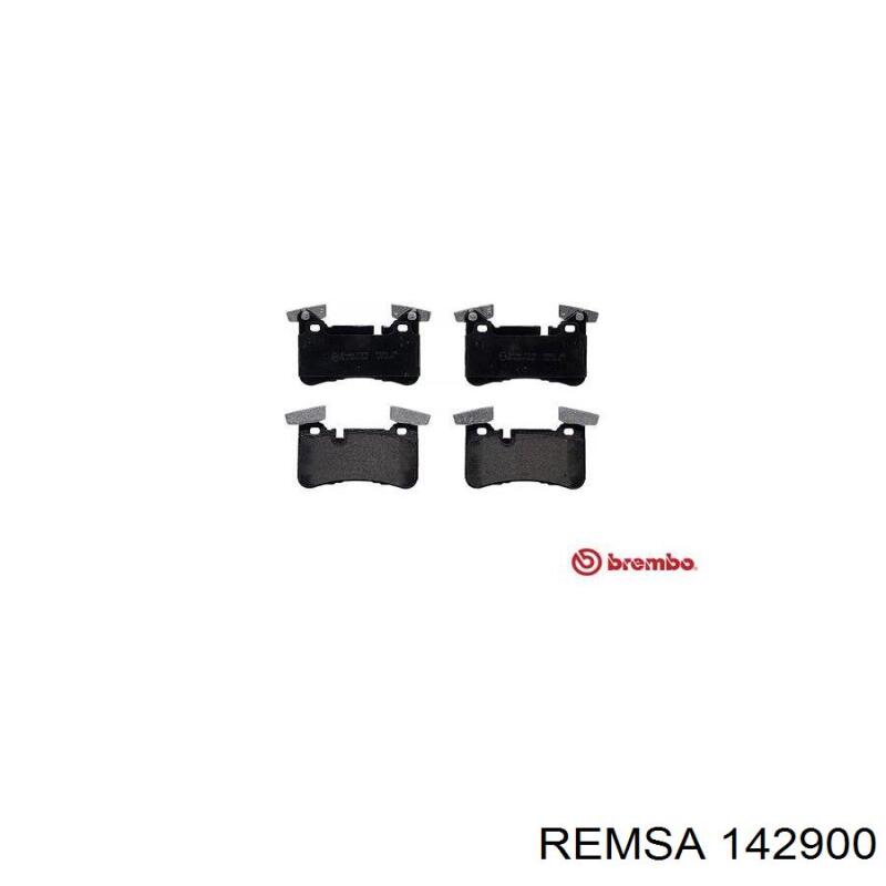 Купить 142900 Remsa Колодки тормозные задние, дисковые