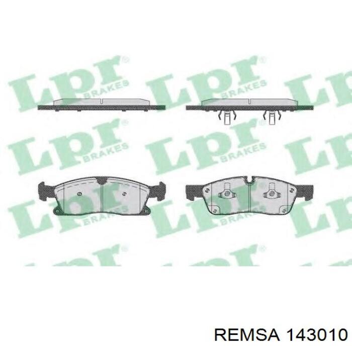 Купить 143010 Remsa Колодки тормозные