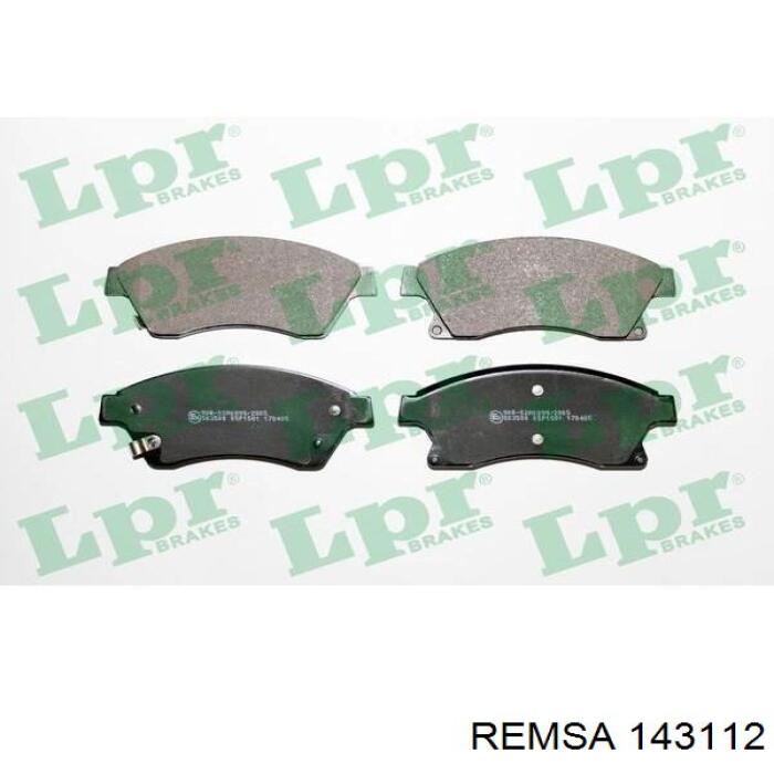 Тормозные колодки Remsa 143112