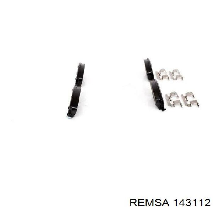 Купить 143112 Remsa Колодки тормозные