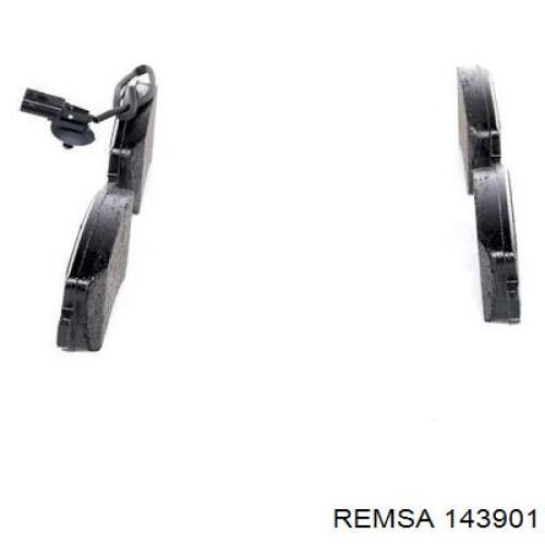 Задние тормозные колодки 143901 Remsa