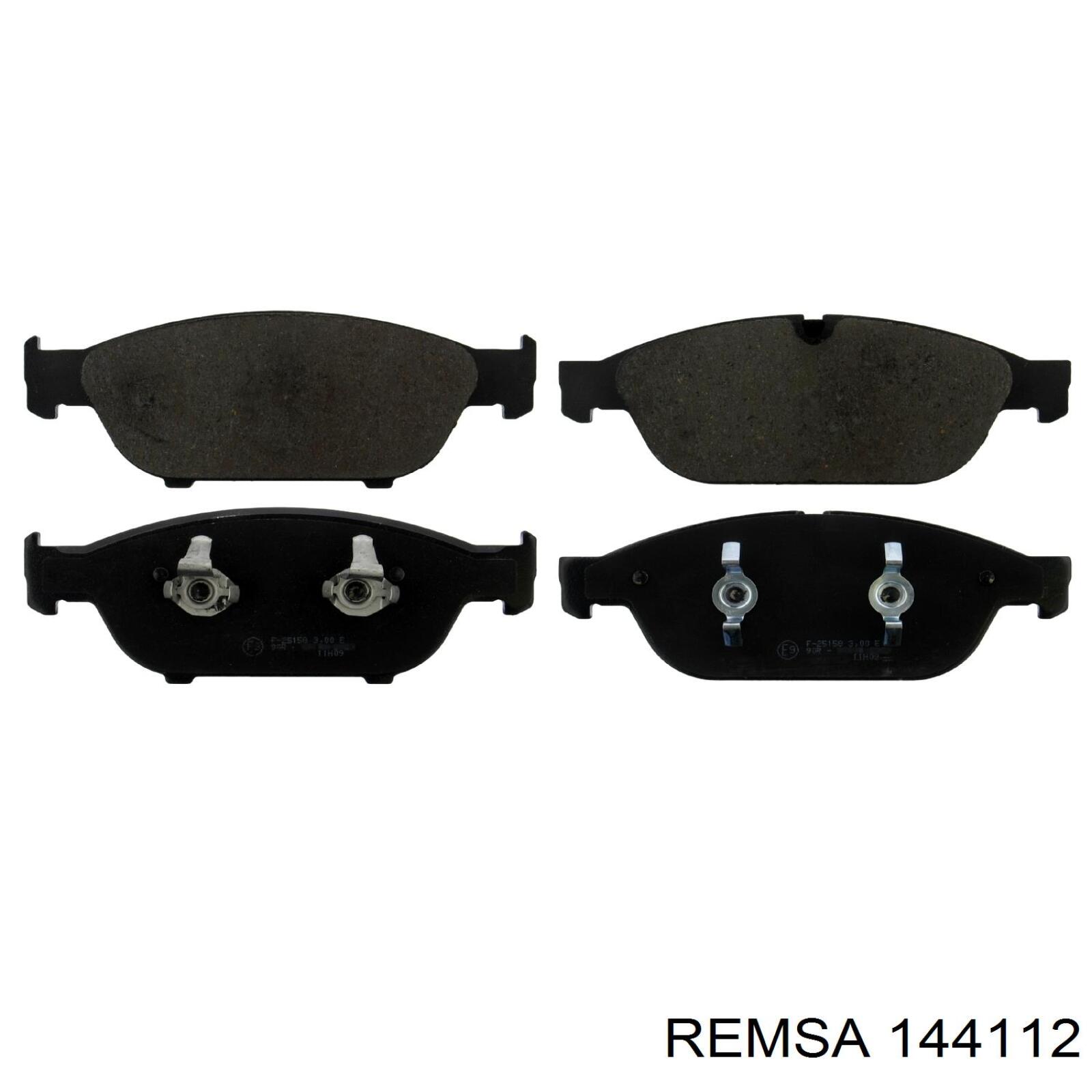 Тормозные колодки Remsa 144112