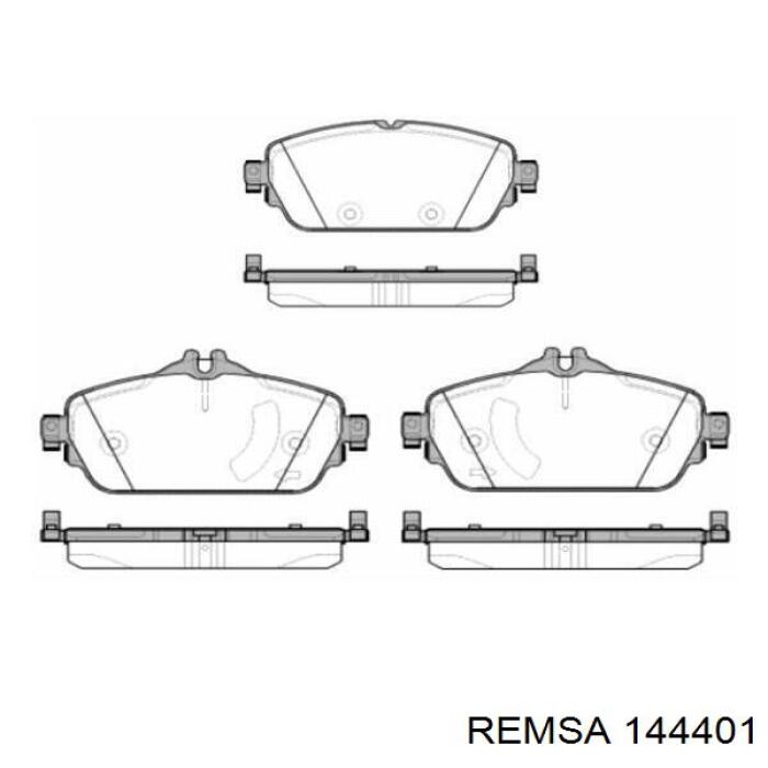 Тормозные колодки Remsa 144401