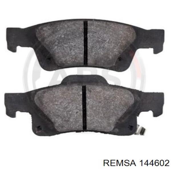 Купить 144602 Remsa Колодки тормозные задние, дисковые