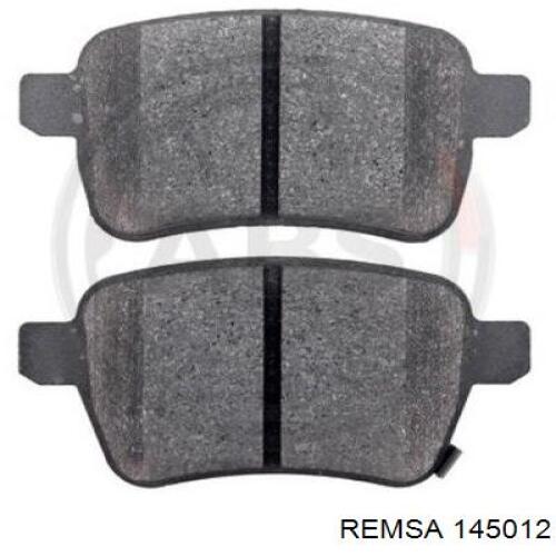 Купить 145012 Remsa Колодки тормозные задние, дисковые
