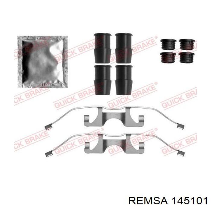 Передние тормозные колодки 145101 Remsa