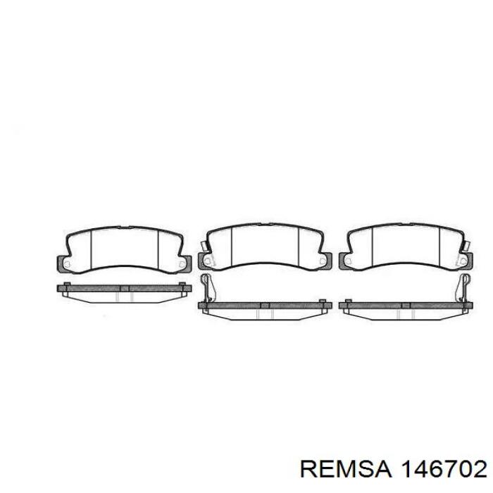 Колодки Remsa 146702 цена, от 27.83 USD