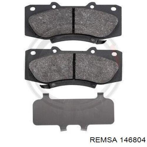 Купить 146804 Remsa Колодки тормозные