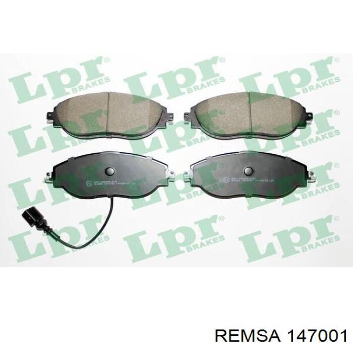 Передние тормозные колодки 147001 Remsa