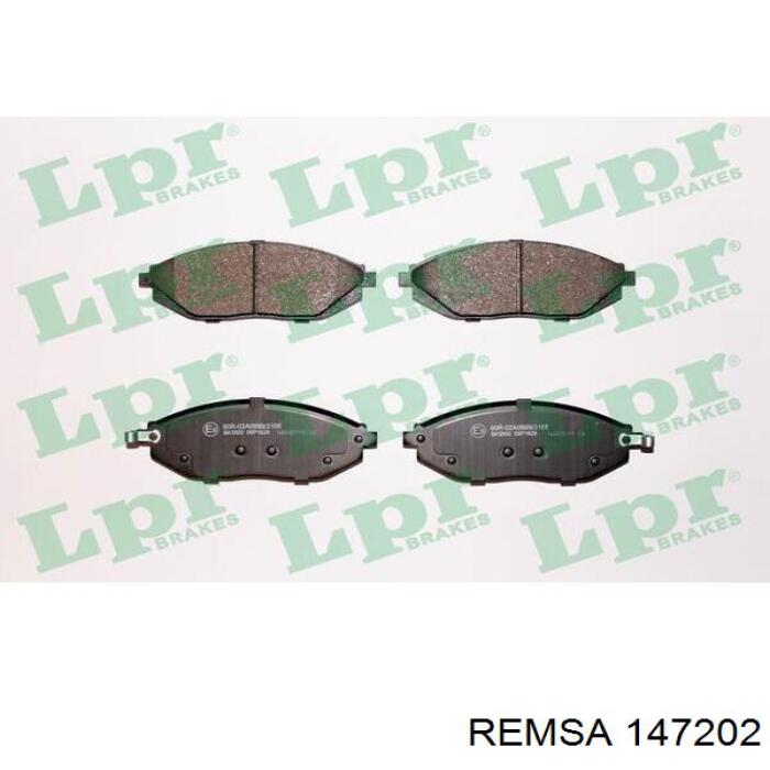 Купить 147202 Remsa Колодки тормозные